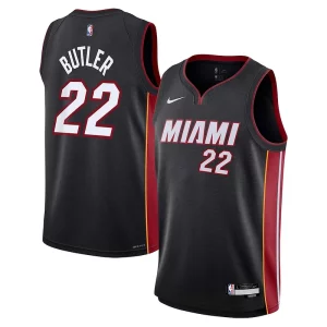 Magnifico Sofisticato Splendido Jimmy Butler Miami Heat Nike Youth Swingman Jersey Icon Edition Black  per i veri fan