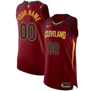 Meraviglioso Comodo Magnifico Cleveland Cavaliers Nike Authentic Custom Jersey Wine Icon Edition  per i veri fan