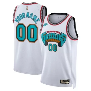 Meraviglioso Memphis Grizzlies Nike Unisex Adult Swingman Custom Jersey Classic Edition White  per i veri fan
