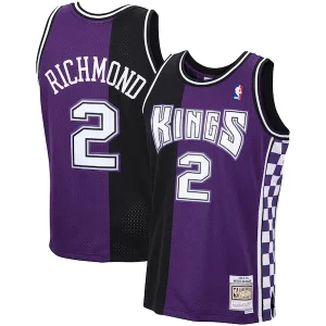 Meraviglioso Mitch Richmond Sacramento Kings 1994/95 Hardwood Classics Swingman Jersey Purple  per i veri fan