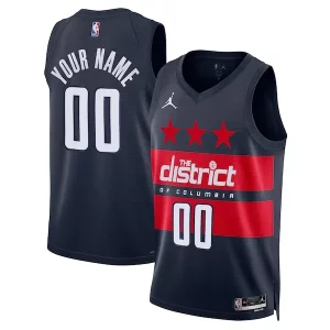 Meraviglioso Ottimo Washington Wizards Jordan Brand Unisex 2024/25 Custom Swingman Jersey Statement Edition Navy  per i veri fan