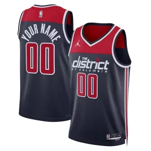 Meraviglioso Prestigioso Washington Wizards Jordan Brand Unisex 2022/23 Swingman Custom Jersey Statement Edition Navy  per i veri fan