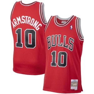 Meraviglioso Stupendo Ottimo B. J. Armstrong Chicago Bulls 2001/02 Hardwood Classics Swingman Jersey Red  per i veri fan
