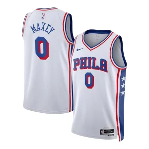 Meraviglioso Tyrese Maxey Philadelphia 76ers Nike Unisex Swingman Jersey Association Edition White  per i veri fan