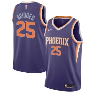 Moderno Fascinante Mikal Bridges Phoenix Suns Nike Youth Swingman Jersey Icon Edition Purple/White  per i veri fan