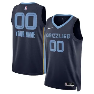 Moderno Memphis Grizzlies Nike Unisex Swingman Custom Jersey Navy Icon Edition  per i veri fan