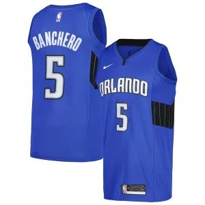 Moderno Meraviglioso Carino Paolo Banchero Orlando Magic Nike Swingman Player Jersey Statement Edition Royal  per i veri fan