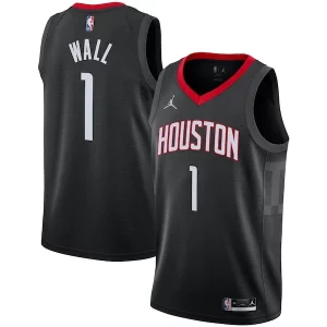 Moderno Meraviglioso Versatile John Wall Houston Rockets Jordan Brand 2020/21 Swingman Jersey Statement Edition Black  per i veri fan