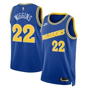 Moderno Pratico Andrew Wiggins Golden State Warriors Nike Swingman Jersey Classic Edition Blue  per i veri fan