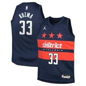 Moderno Pratico Kyle Kuzma Washington Wizards Jordan Brand Youth Swingman Jersey Statement Edition Navy  per i veri fan