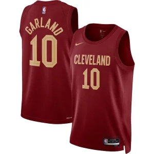 Moderno Versatile Stupendo Darius Garland Cleveland Cavaliers Nike Unisex Swingman Jersey Icon Edition Wine/White  per i veri fan