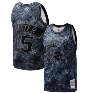 Moderno Vince Carter Toronto Raptors Hardwood Classics 1998/99 Tie Dye Swingman Jersey Black  per i veri fan