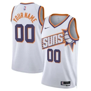Ottimo Attraente Cool Phoenix Suns Nike Unisex Swingman Custom Jersey White Association Edition  per i veri fan