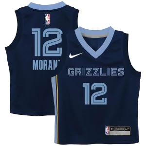 Ottimo Bellissimo Ja Morant Memphis Grizzlies Nike Preschool Swingman Player Jersey Icon Edition Navy  per i veri fan