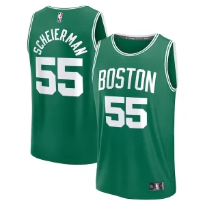 Raffinato Comodo Baylor Scheierman Boston Celtics 2024 NBA Draft Fast Break Player Jersey Icon Edition Kelly Green  per i veri fan