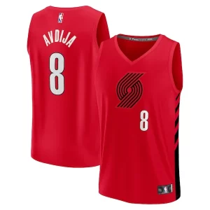 Ottimo Incantevole Deni Avdija Portland Trail Blazers Youth Fast Break Player Jersey Statement Edition Red  per i veri fan