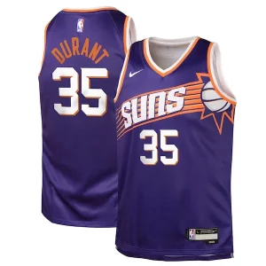 Ottimo Incantevole Kevin Durant Phoenix Suns Nike Youth Swingman Jersey Purple Icon  per i veri fan