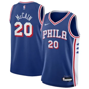Ottimo Jared McCain Philadelphia 76ers Nike Youth Swingman Jersey Icon Edition Royal  per i veri fan
