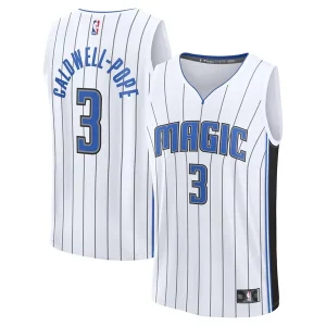 Ottimo Kentavious Caldwell Pope Orlando Magic Fast Break Replica Player Jersey Association Edition White  per i veri fan