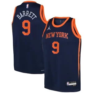 Ottimo Moderno Magnifico RJ Barrett New York Knicks Jordan Brand Youth Swingman Jersey Statement Navy  per i veri fan