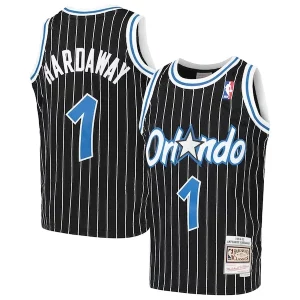 Ottimo Sofisticato Incantevole Penny Hardaway Orlando Magic Youth Hardwood Classics Swingman Throwback Jersey Black  per i veri fan