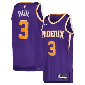 Ottimo Versatile Attraente Chris Paul Phoenix Suns Nike Unisex Swingman Jersey Icon Edition Purple/White  per i veri fan