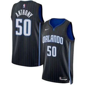 Pratico Cole Anthony Orlando Magic Nike Unisex Swingman Jersey Icon Edition Black/White  per i veri fan