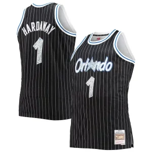 Pratico Elegante Eccezionale Penny Hardaway Orlando Magic Big & Tall 1994/95 NBA 75th Anniversary Diamond Swingman Jersey Black  per i veri fan