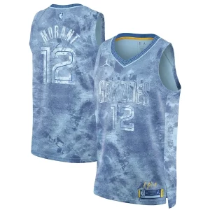 Pratico Ja Morant Memphis Grizzlies Nike Unisex Select Series Swingman Jersey Light Blue  per i veri fan