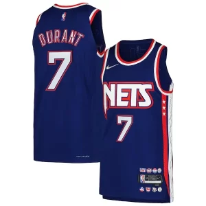 Pratico Kevin Durant Brooklyn Nets Nike Authentic Player Jersey City Edition Blue  per i veri fan
