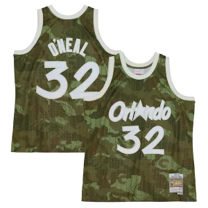Pratico Resistente Sofisticato Shaquille O'Neal Orlando Magic Hardwood Classics 1994/95 Ghost Green Swingman Jersey Camo  per i veri fan