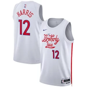 Pratico Tobias Harris Philadelphia 76ers Nike Unisex 2022/23 Swingman Jersey City Edition White  per i veri fan