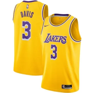 Prestigioso Attraente Classico Anthony Davis Los Angeles Lakers Nike Swingman Jersey Gold Icon Edition  per i veri fan