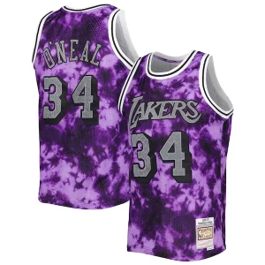 Prestigioso Bellissimo Robusto Shaquille O'Neal Los Angeles Lakers 1996/97 Galaxy Swingman Jersey Purple  per i veri fan
