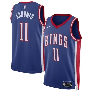 Prestigioso Carino Domantas Sabonis Sacramento Kings Nike Unisex 2024/25 Swingman Player Jersey City Edition Blue  per i veri fan