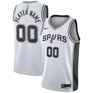 Prestigioso Fascinante San Antonio Spurs Nike 2020/21 Swingman Custom Jersey Association Edition White  per i veri fan