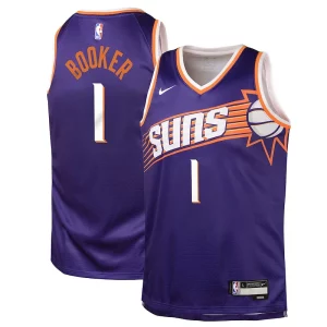Robusto Magnifico Devin Booker Phoenix Suns Nike Youth Swingman Jersey Icon Edition Purple  per i veri fan