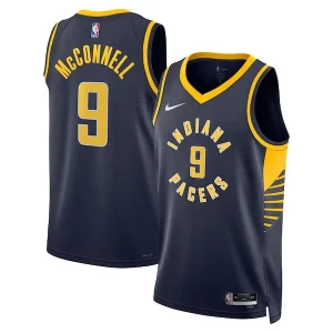 Prestigioso Stupendo T.J. McConnell Indiana Pacers Nike Unisex Swingman Replica Jersey Icon Edition Navy  per i veri fan