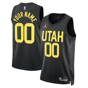 Prestigioso Utah Jazz Jordan Brand Unisex 2022/23 Swingman Custom Jersey Statement Edition Black  per i veri fan