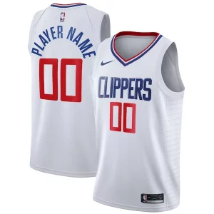 Prestigioso Versatile LA Clippers Nike 2020/21 Swingman Custom Jersey Association Edition White  per i veri fan