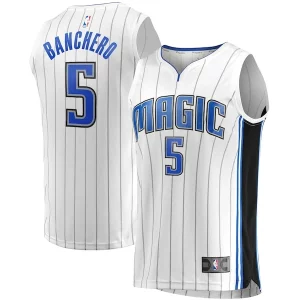 Raffinato Delizioso Classico Paolo Banchero Orlando Magic Fast Break Association Jersey White  per i veri fan