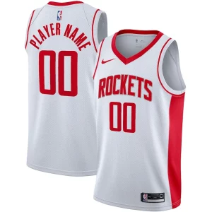 Raffinato Duraturo Houston Rockets Nike 2020/21 Swingman Custom Jersey Association Edition White  per i veri fan