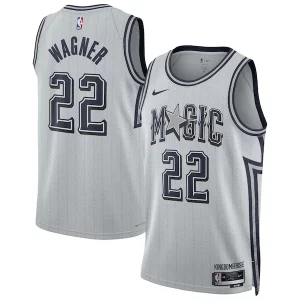 Raffinato Franz Wagner Orlando Magic Nike Unisex 2024/25 Swingman Player Jersey City Edition Silver per i veri fan