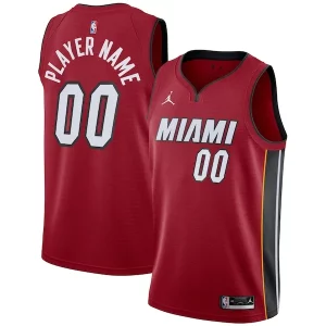 Raffinato Miami Heat Jordan Brand Swingman Custom Jersey Statement Edition Red  per i veri fan