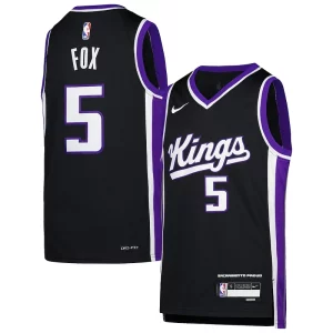 Raffinato Moderno Eccezionale De'Aaron Fox Sacramento Kings Nike Youth Swingman Jersey Icon Edition Purple  per i veri fan
