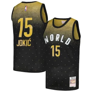 Raffinato Nikola Jokic 2016 NBA Rising Stars Challenge Hardwood Classics Swingman Jersey Black  per i veri fan