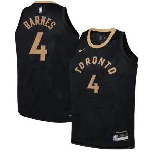 Raffinato Ottimo Accattivante Scottie Barnes Toronto Raptors Nike Youth 2022/23 Swingman Jersey City Edition Black  per i veri fan