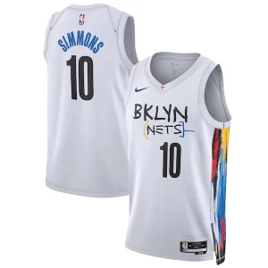 Raffinato Ottimo Delizioso Ben Simmons Brooklyn Nets Nike Unisex 2022/23 Swingman Jersey City Edition White  per i veri fan