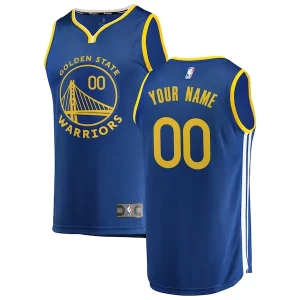 Raffinato Sofisticato Golden State Warriors Youth 2019/20 Fast Break Custom Replica Jersey Royal Icon Edition  per i veri fan