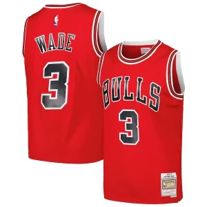 Raffinato Stupendo Magnifico Dwyane Wade Chicago Bulls 2016/17 Hardwood Classics Swingman Jersey Red  per i veri fan